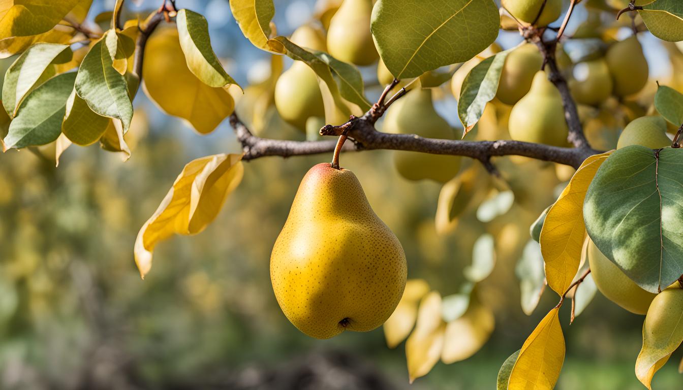 Comment traiter les feuilles jaunes sur votre poirier de façon efficace