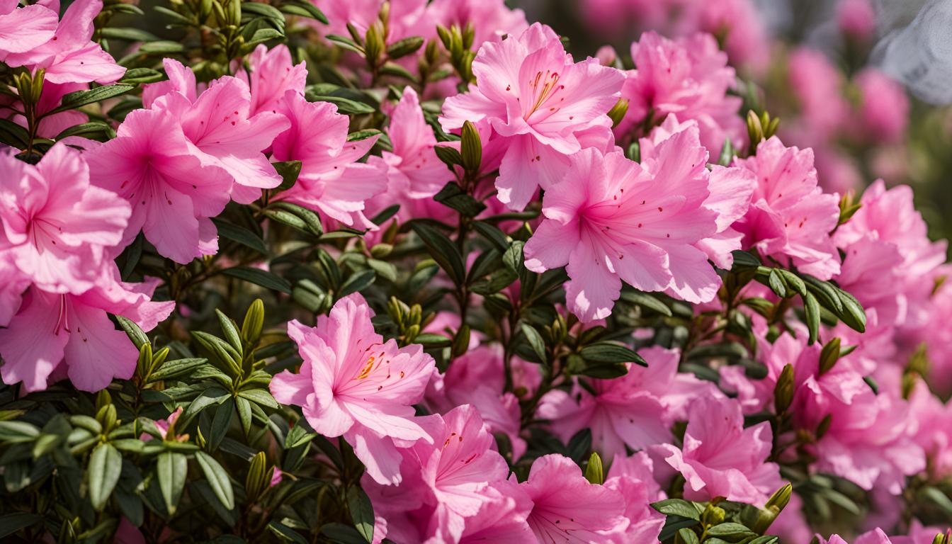 Les azalées roses : tout ce que vous devez savoir