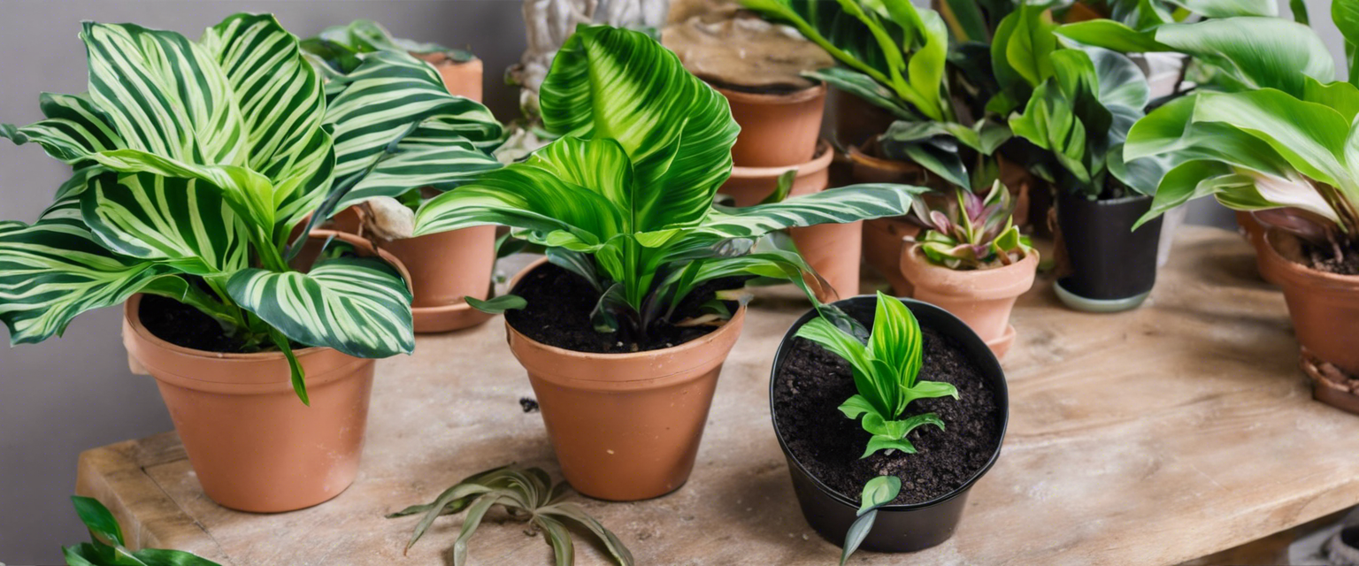Guide Pratique pour Rempoter une Calathea