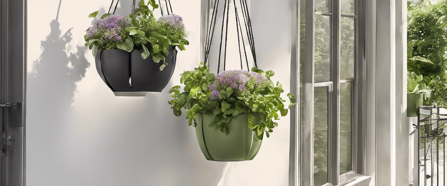 Ajoutez une touche aérienne avec des balconnières suspendues