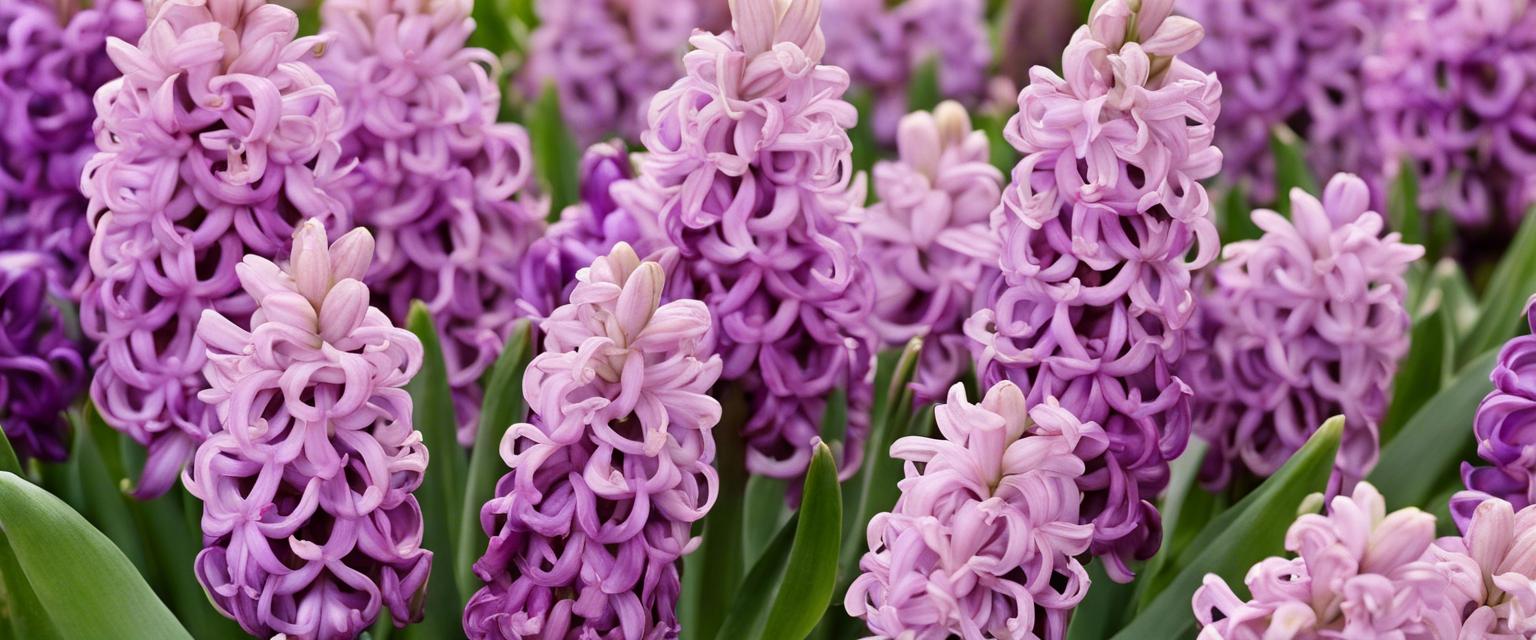 Conseils d'entretien des bulbes de jacinthes