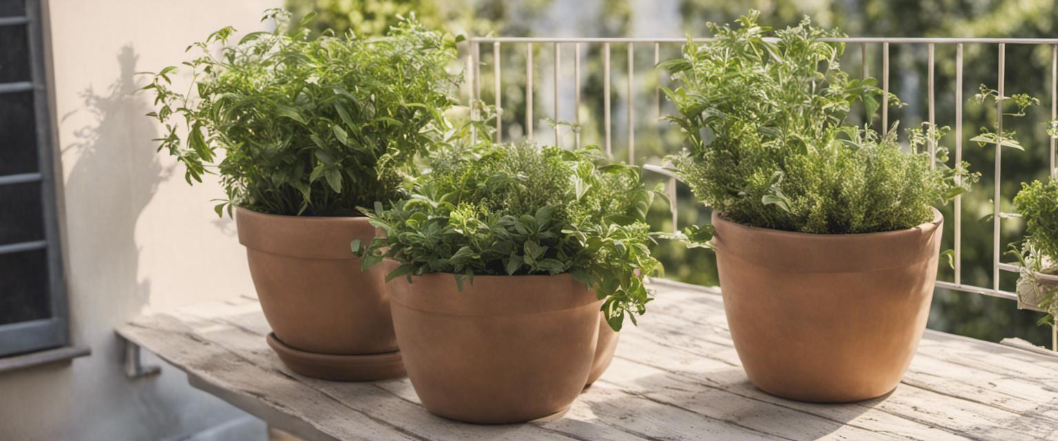 Comment planter des plantes aromatiques sur son balcon ?