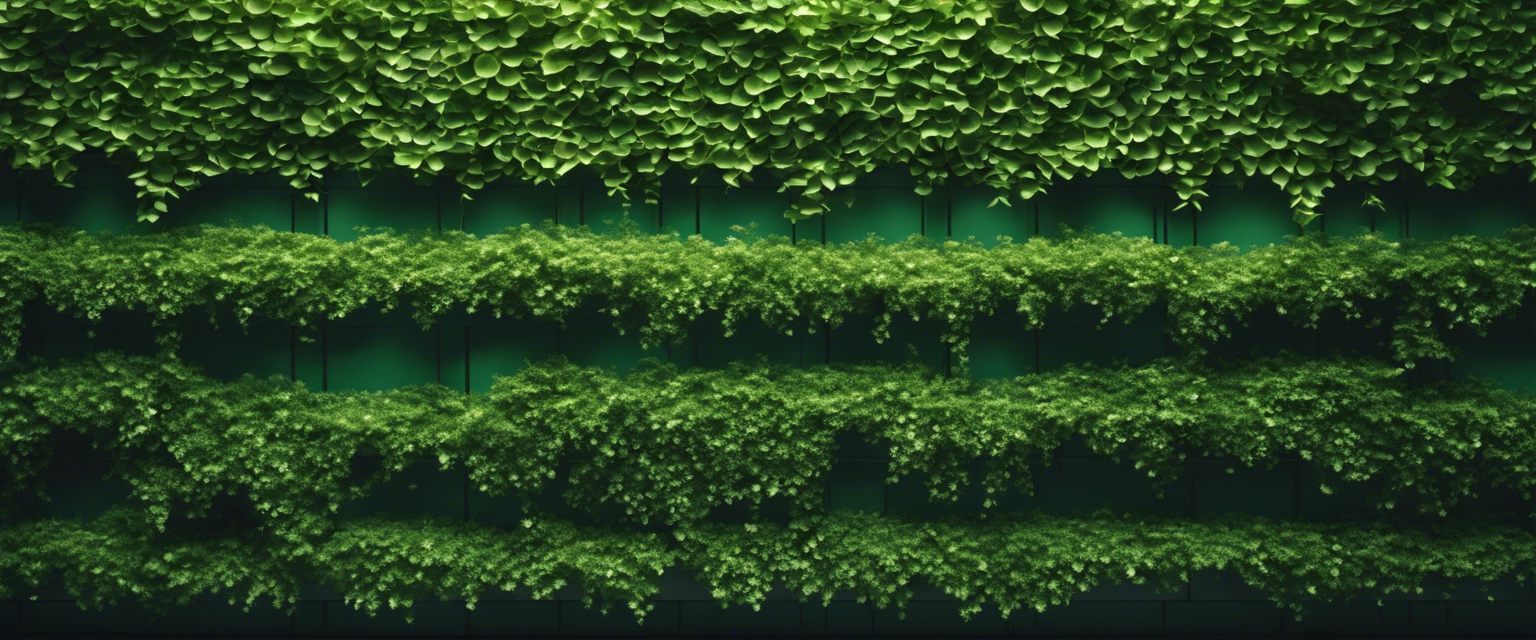 Créez un Paradis Vert : Choix Idéal pour un Mur Végétal