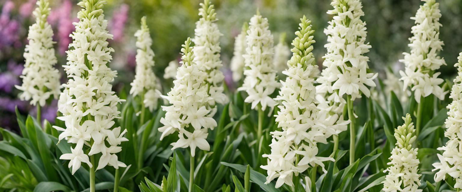 Créez une magnifique bordure de jardin avec des tubéreuses