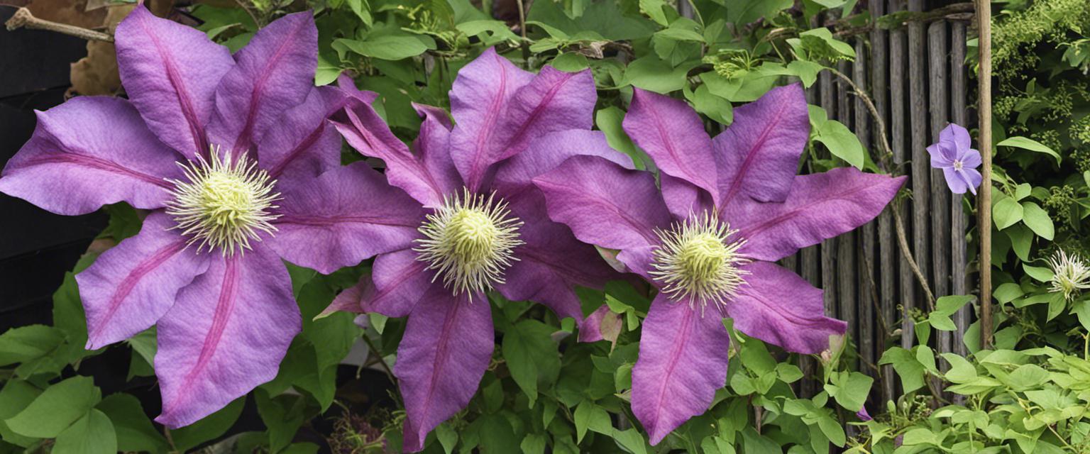 Cultivez des clématites adaptées aux climats rigoureux