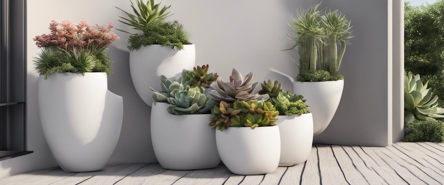 Des balconnières résistantes et faciles à entretenir avec des plantes succulentes