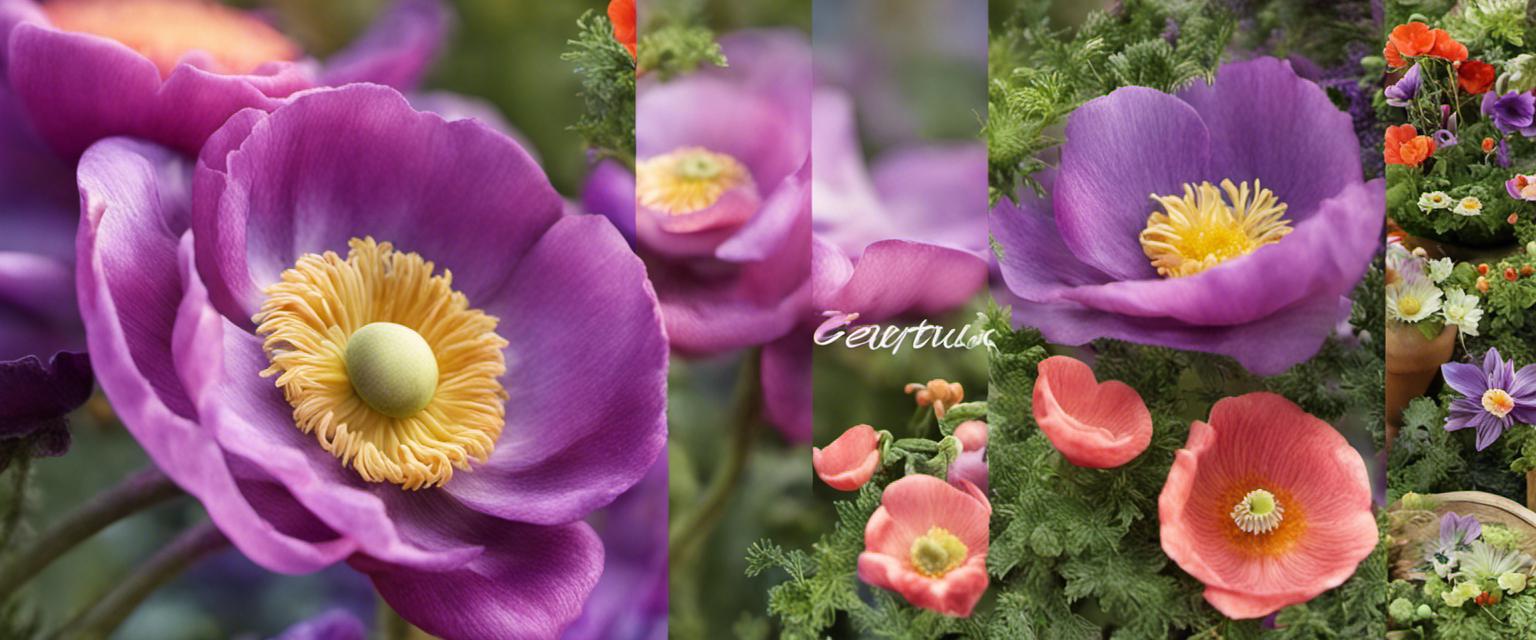 Égayez votre jardin avec des anémones colorées