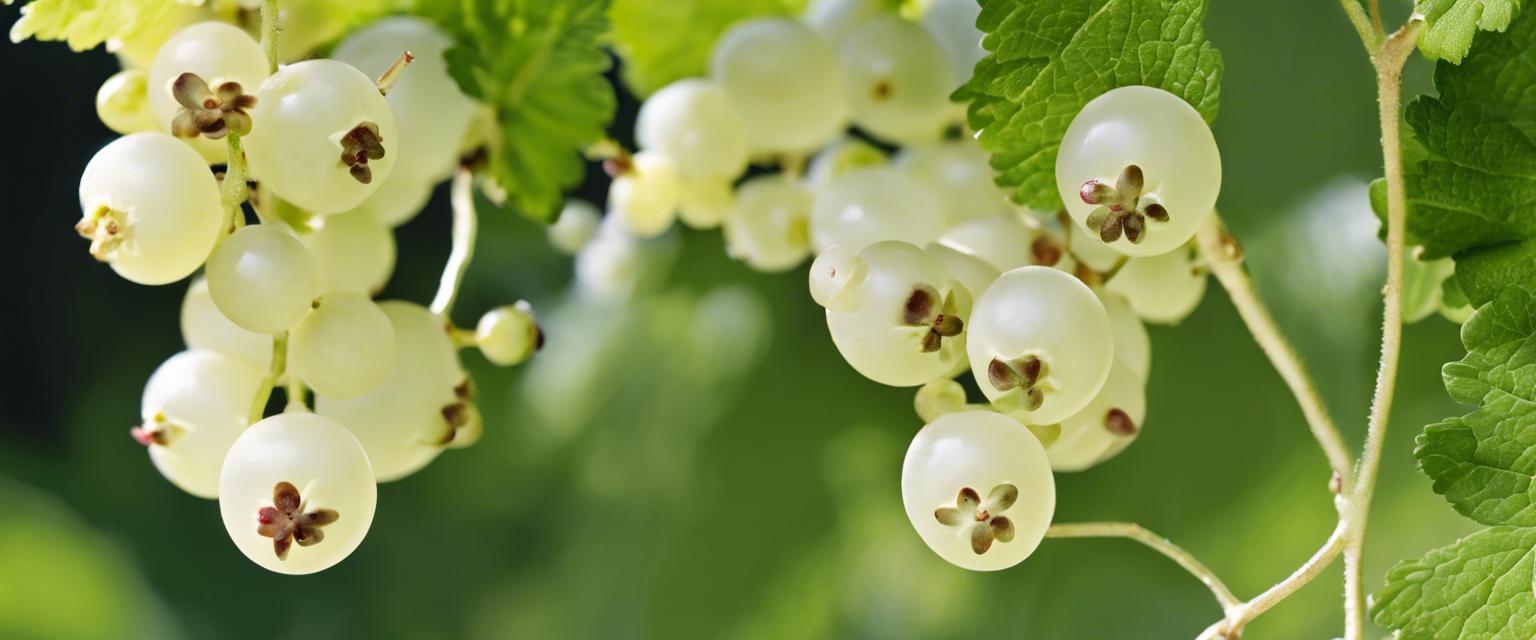 Guide complet des variétés de groseilliers à fruits blancs