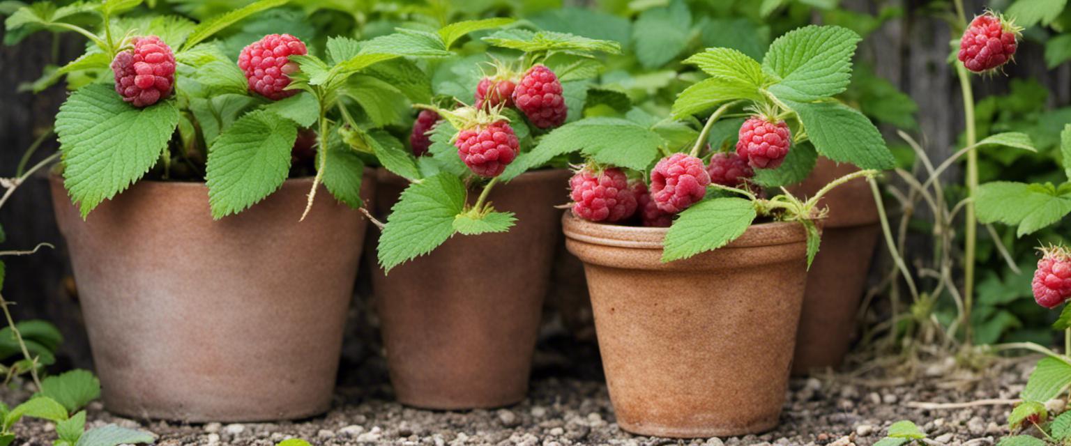 Guide pour cultiver des framboisiers dans des pots