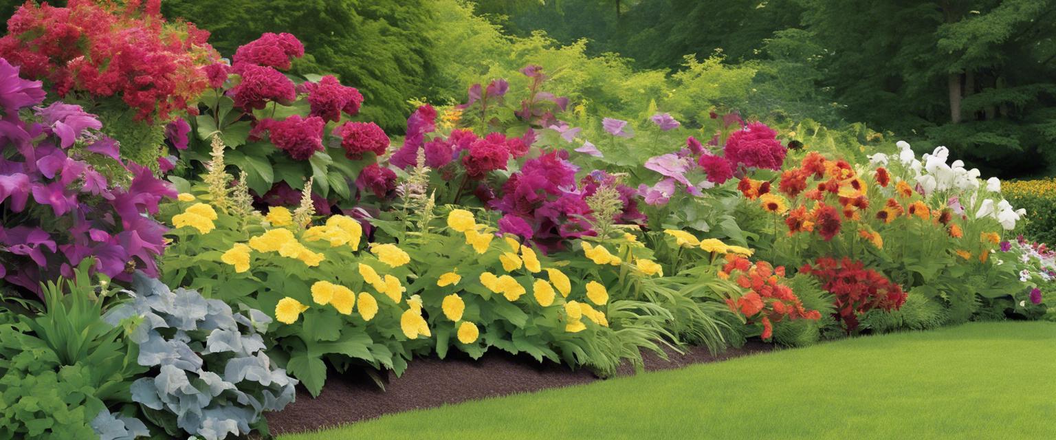 Harmonisez Votre Jardin: Palettes de Couleurs pour Bordures de Fleurs