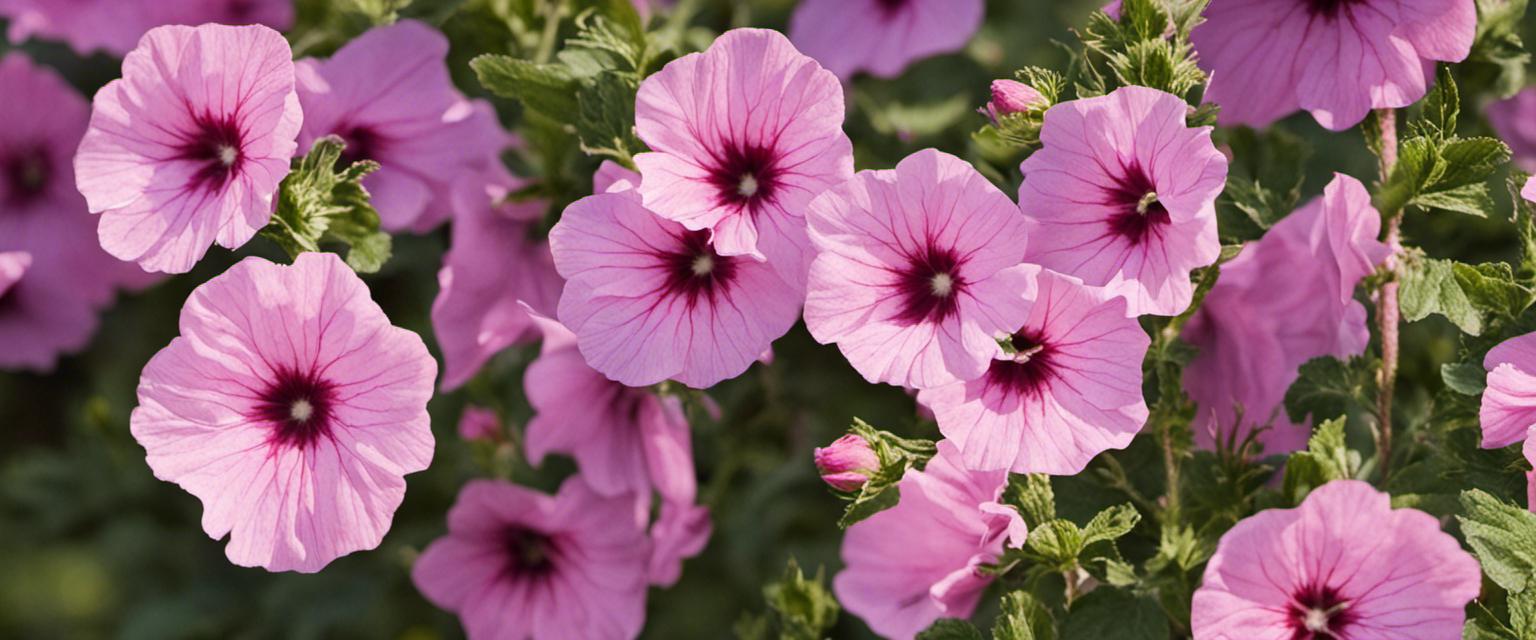 La lavatère annuelle : une plante éphémère pleine de couleur