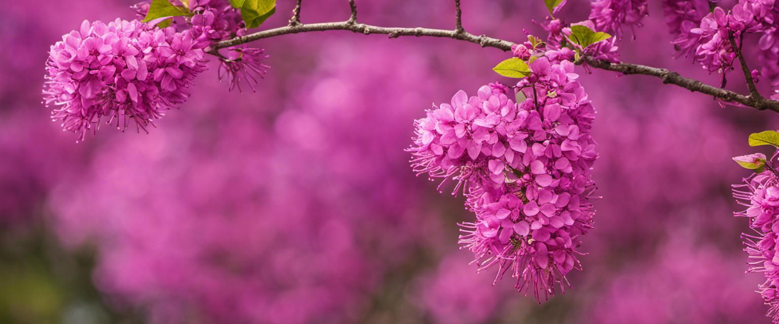 La magnifique floraison de l'arbre de Judée
