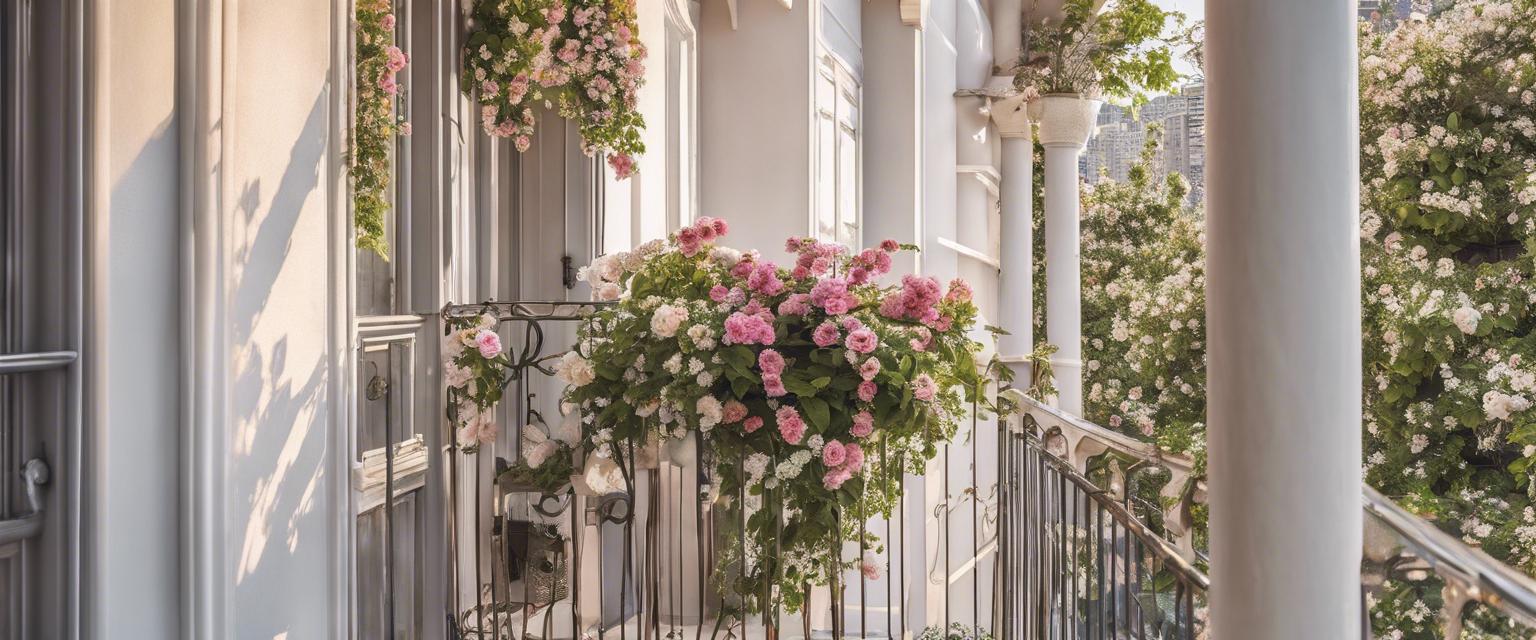 Le Charme Floral sur Votre Balcon