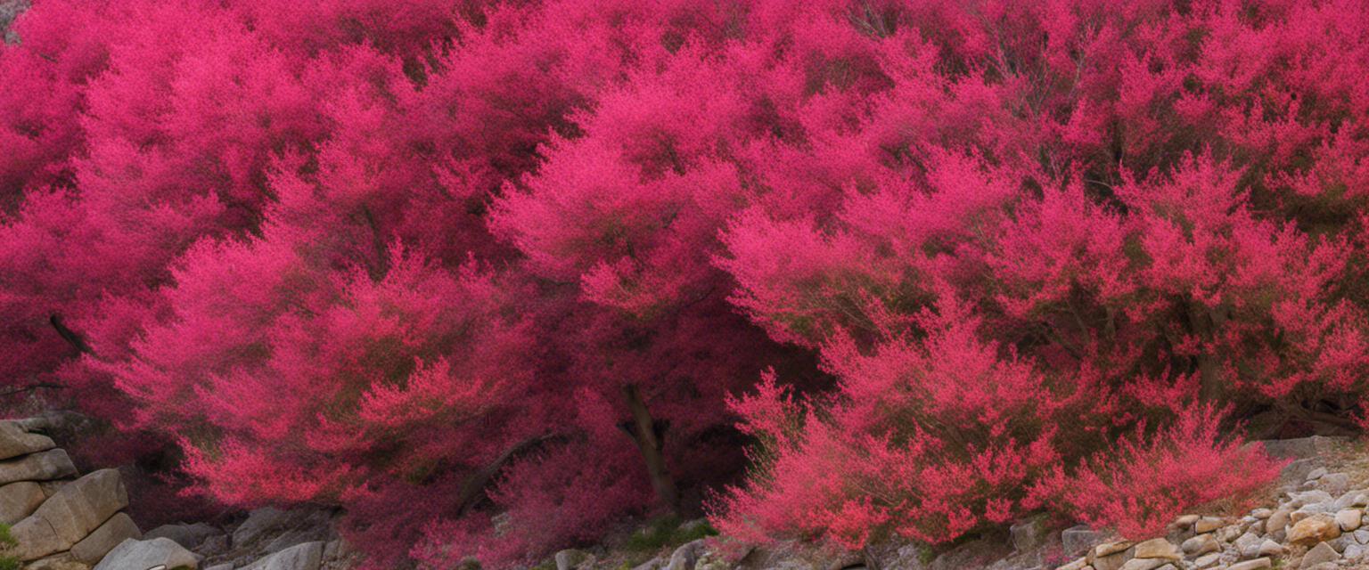 Le buisson ardent 'Gibraltar' : une explosion de couleurs