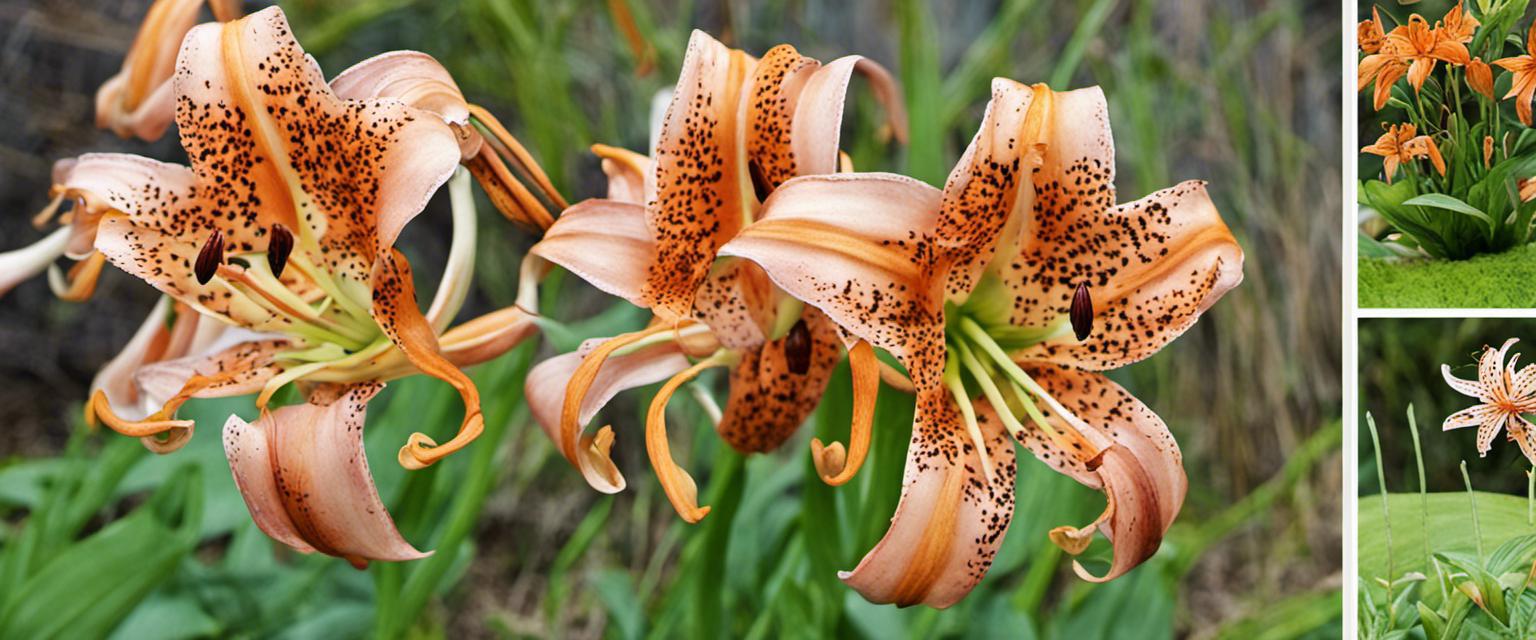 Le bulbe de lys tigré : une variété impressionnante et exotique