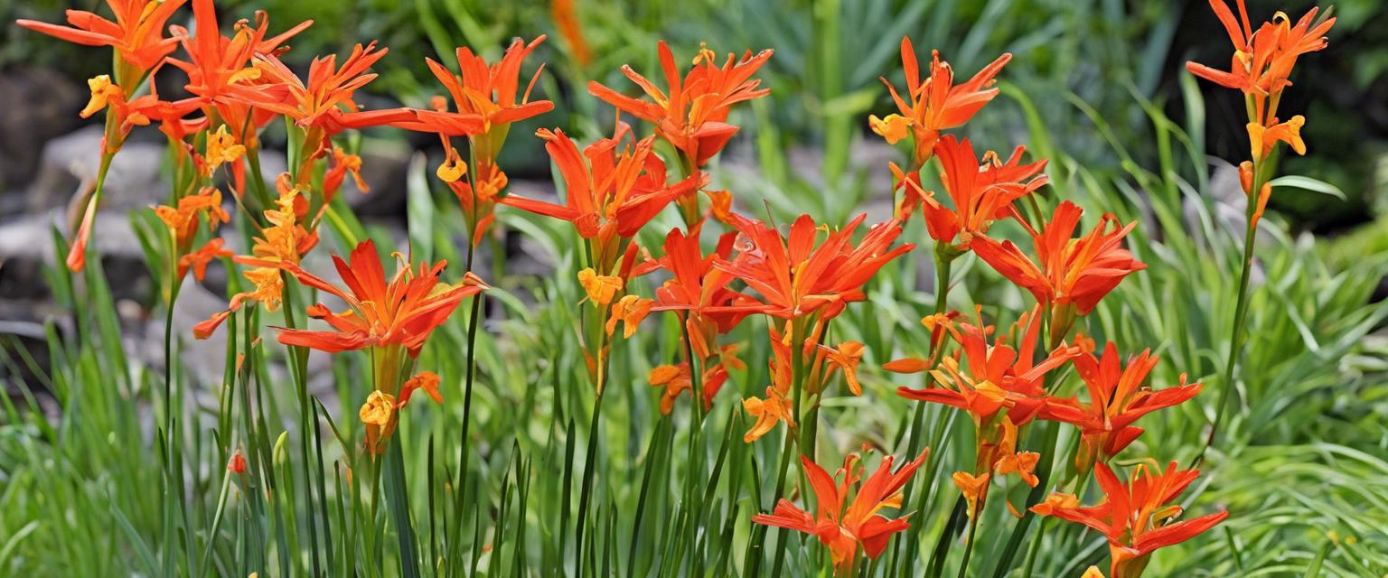 Pas à pas pour planter les fleurs Crocosmia et créer un jardin éclatant