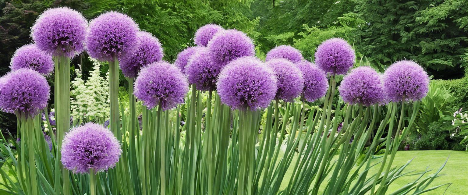 Prendre soin du bulbe d'Allium giganteum pour des fleurs magnifiques