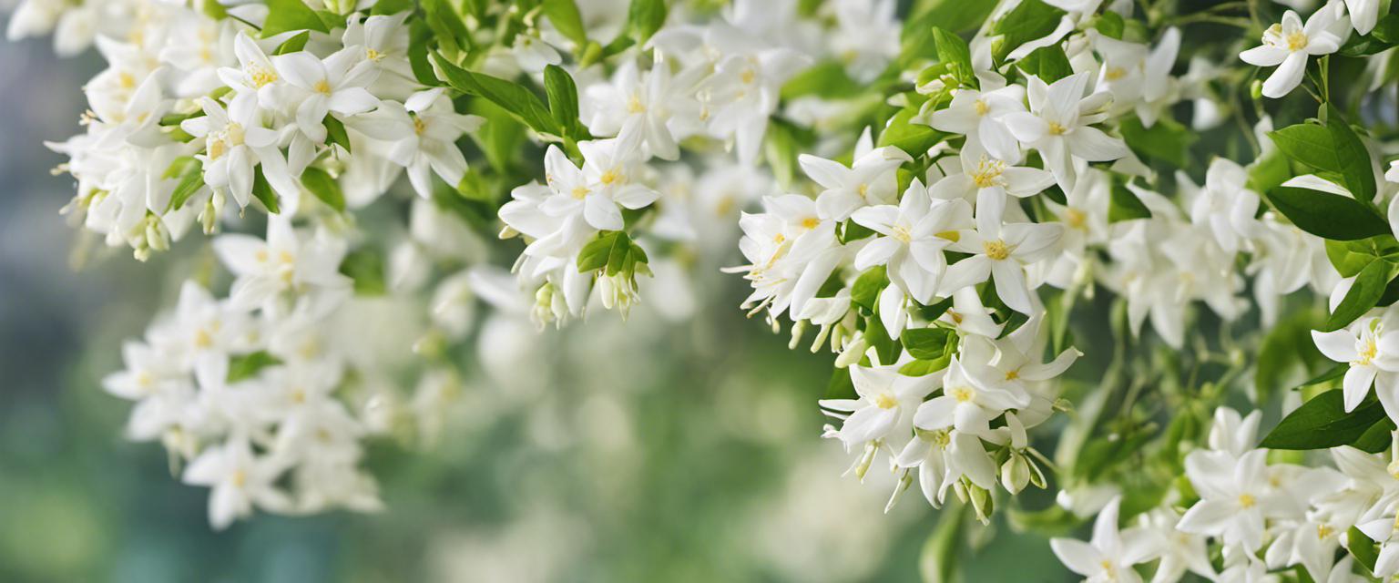 Profitez de la magnifique floraison du jasmin