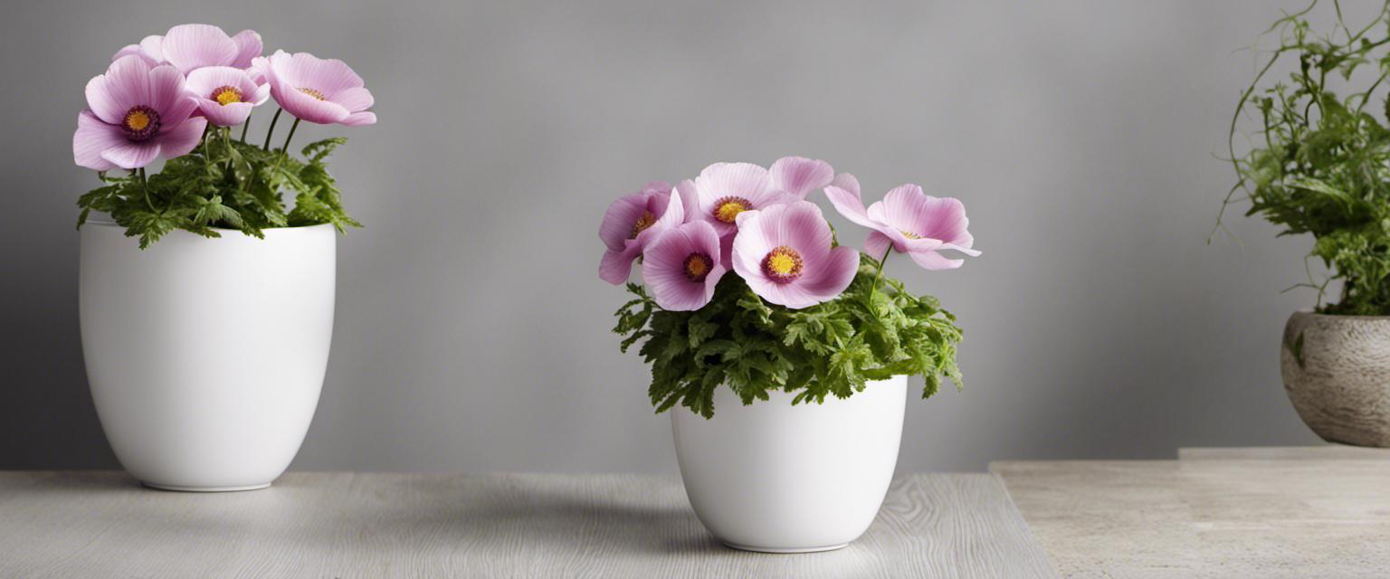 Sublimez votre intérieur avec une anémone en pot