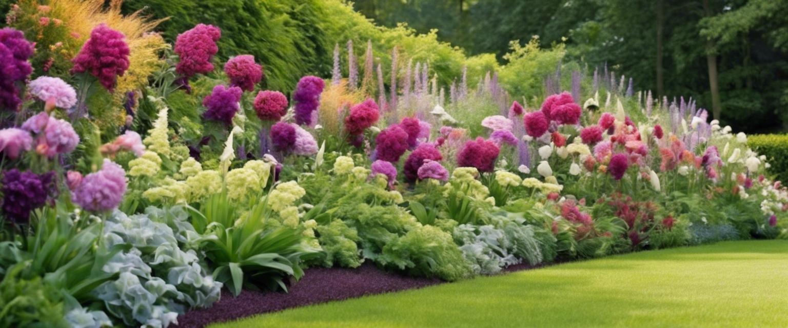 Tendance Jardin: Bordures de Fleurs Modernes à Essayer