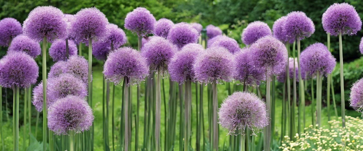 Tout savoir sur le bulbe d'Allium giganteum