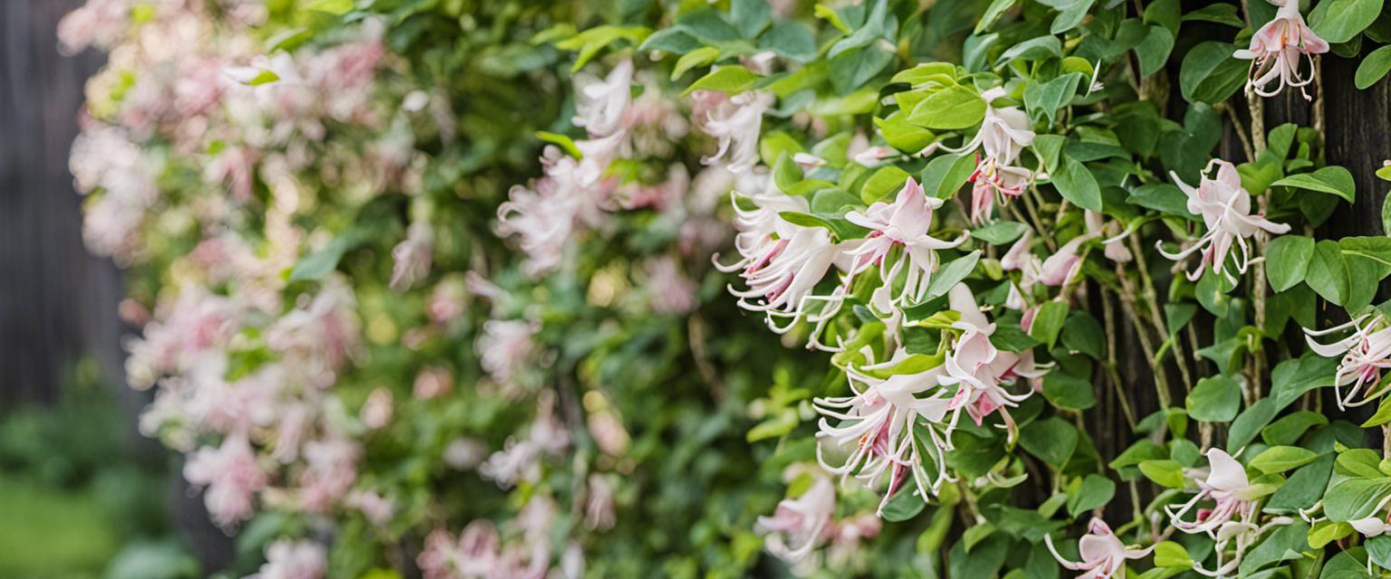 Transformez vos clôtures avec le chèvrefeuille grimpant