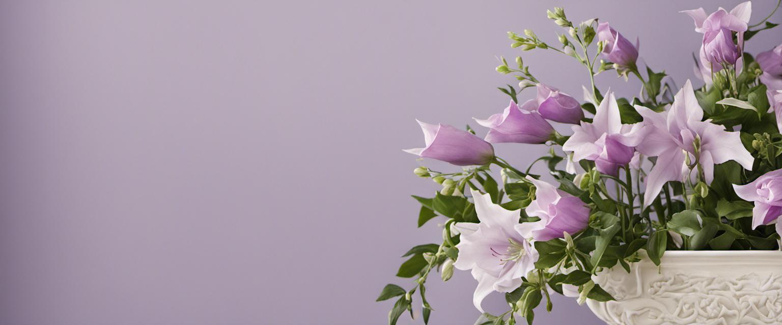 Utilisez les campanules pour créer des aménagements floraux spectaculaires