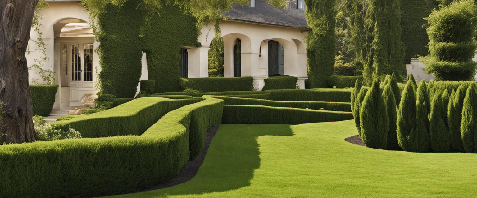 Utilisez une haie de cyprès pour embellir votre paysage extérieur