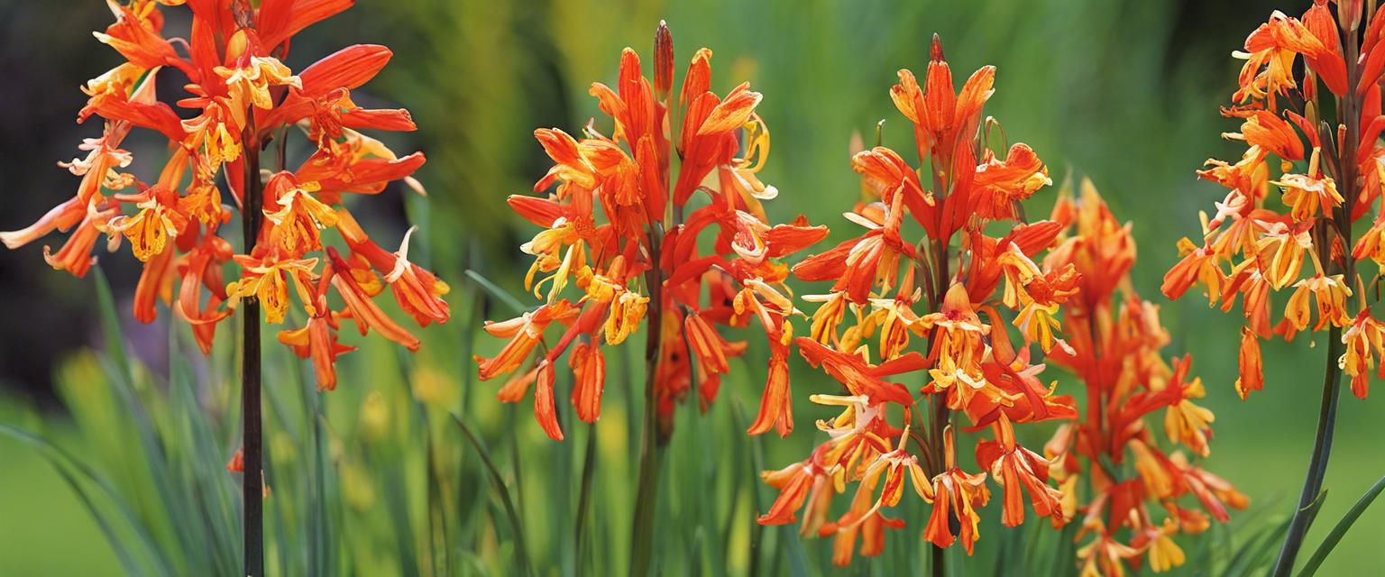 Variétés populaires de bulbes de Crocosmia