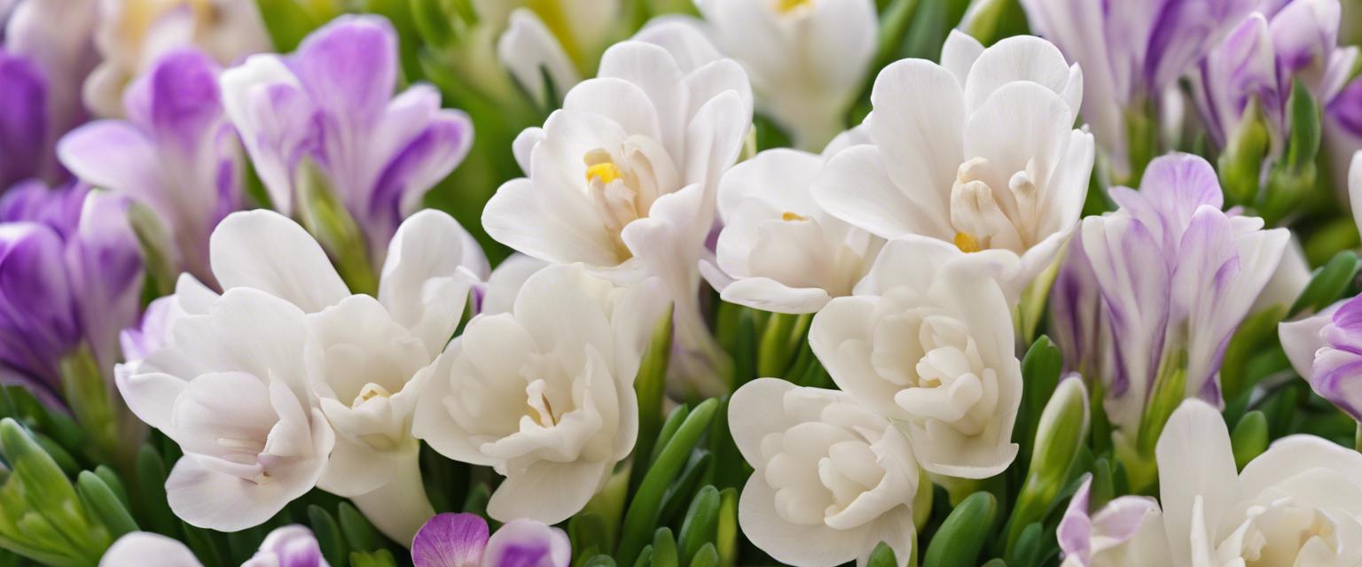 Variétés populaires de freesias