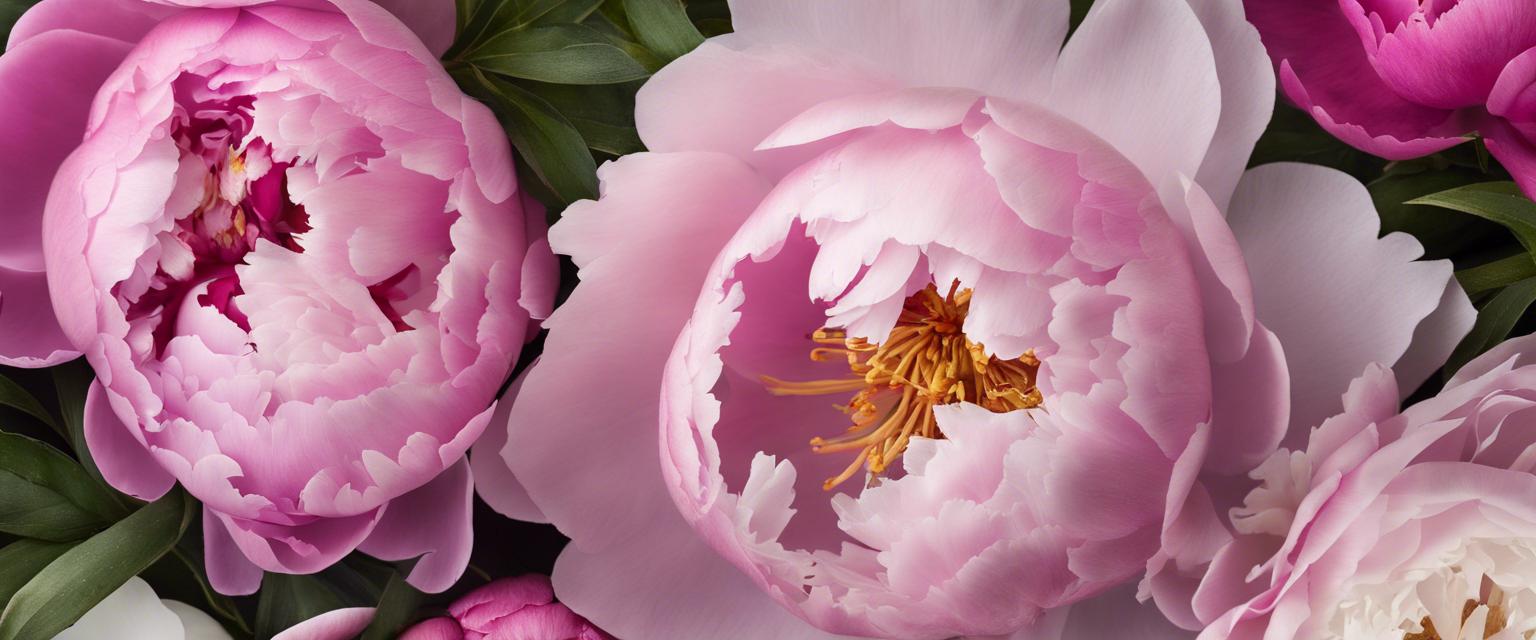 Variétés populaires de pivoine