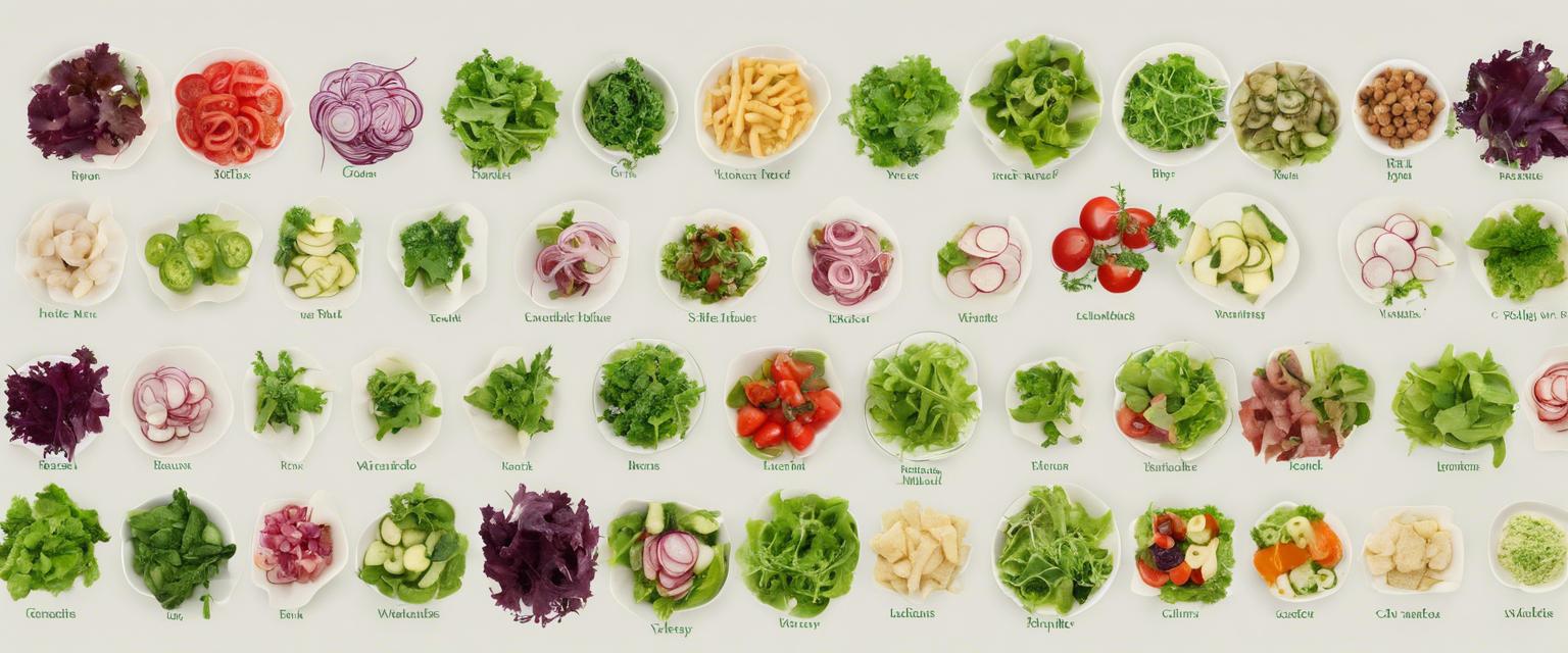 Variétés populaires de salade