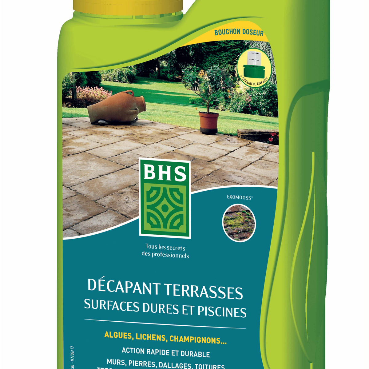 Décapant terrasse, surfaces dures et piscines BHS - - Willemse