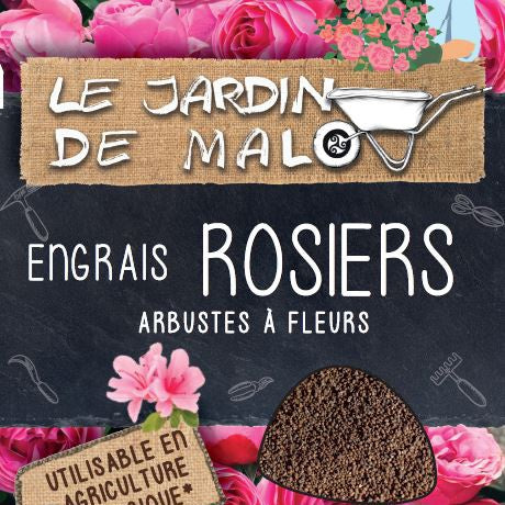 Engrais granulés pour rosiers et arbustes MALO - - Willemse