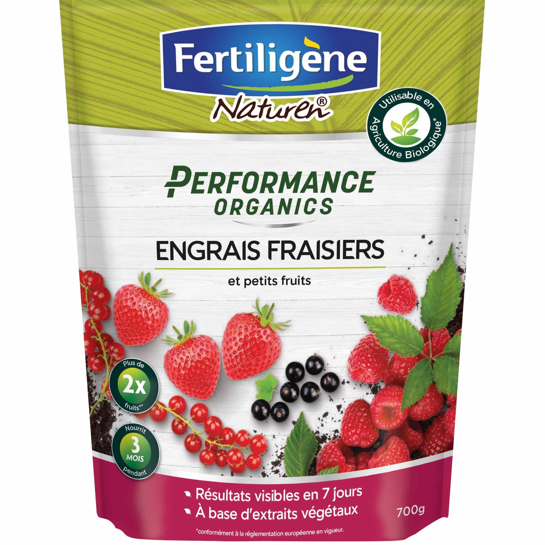 Engrais fraisiers et petits fruits FERTILIGENE - Plantes