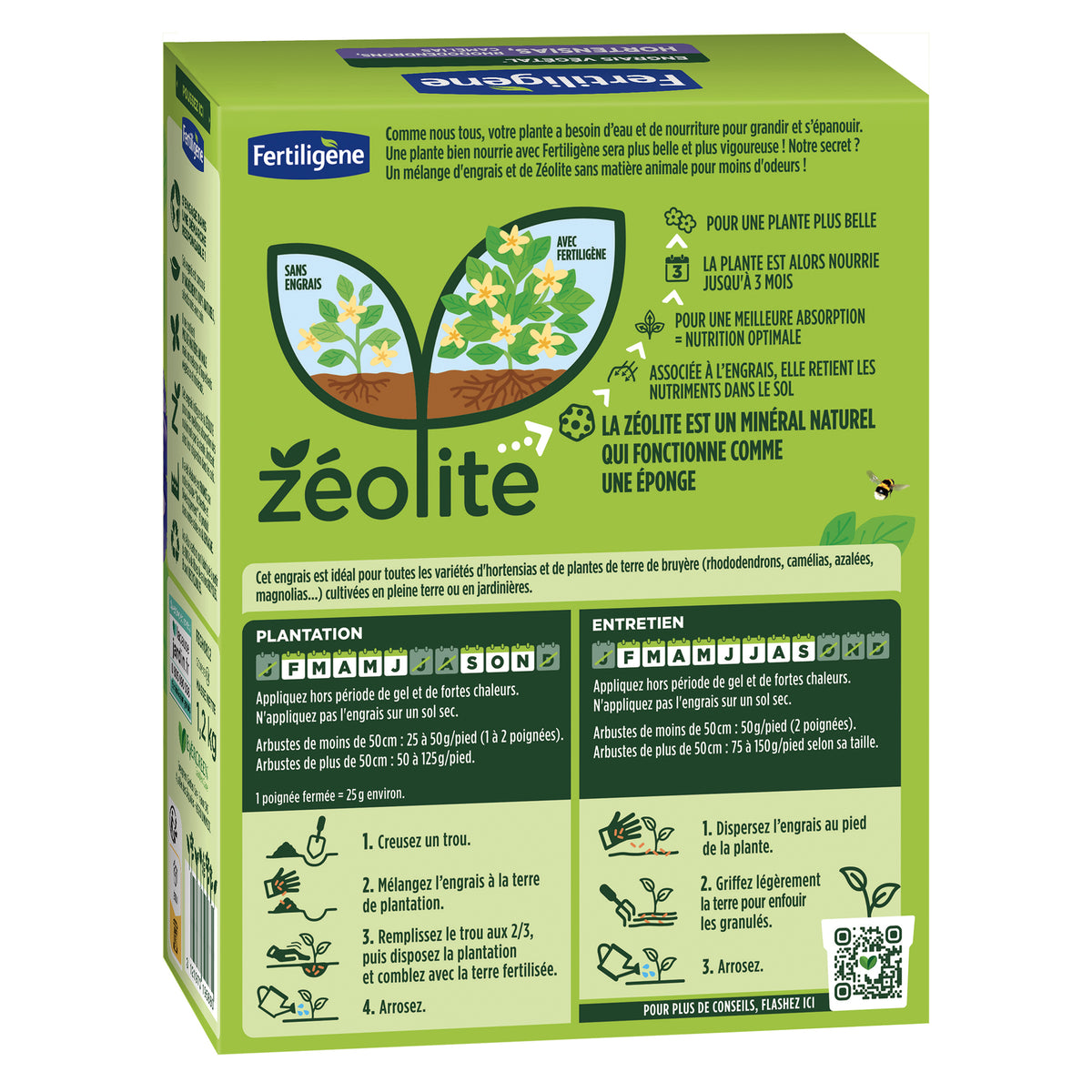 Engrais hortensias, rhododendrons, camélias FERTILIGENE - - Willemse