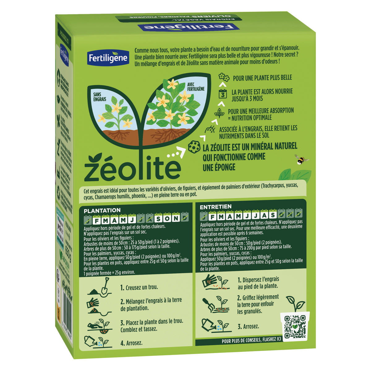 Engrais oliviers, palmiers, figuiers FERTILIGENE - - Willemse