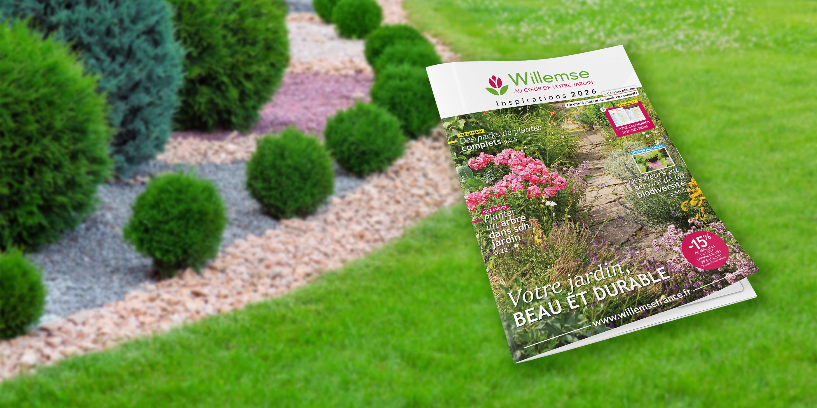 Découvrez le nouveau catalogue Inspirations 2026 !