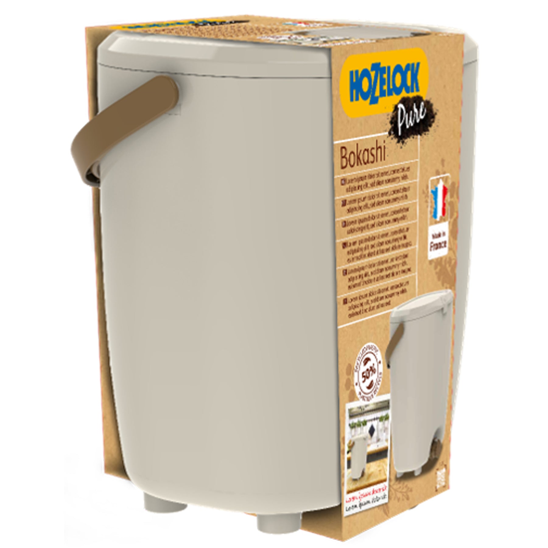 Kit composteur de cuisine + activateur de compost