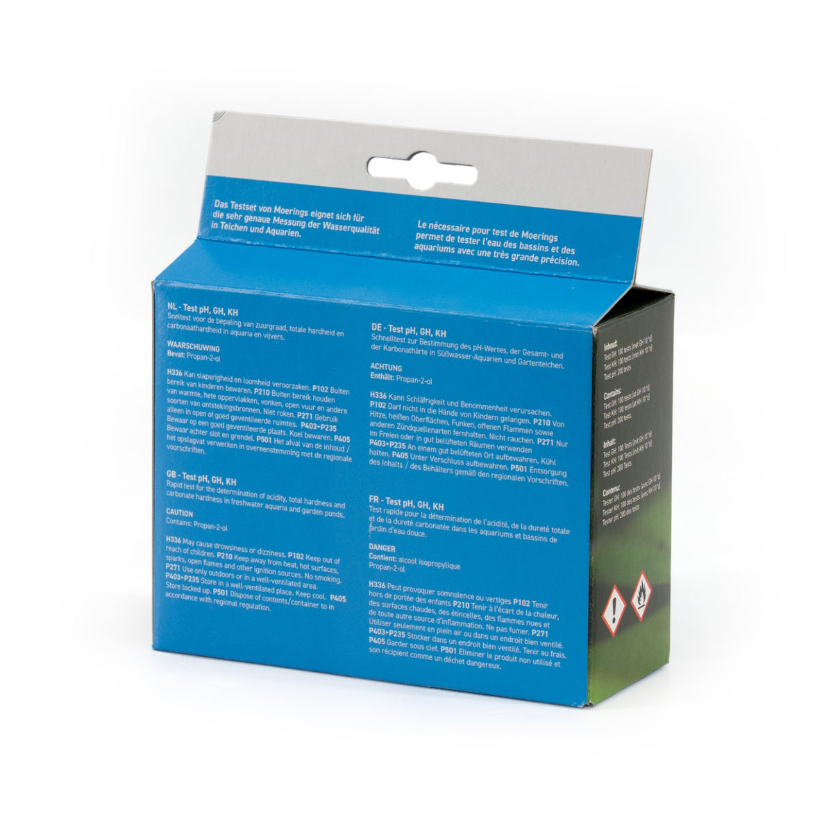 Kit d'analyse de l'eau PH KH GH - - Willemse