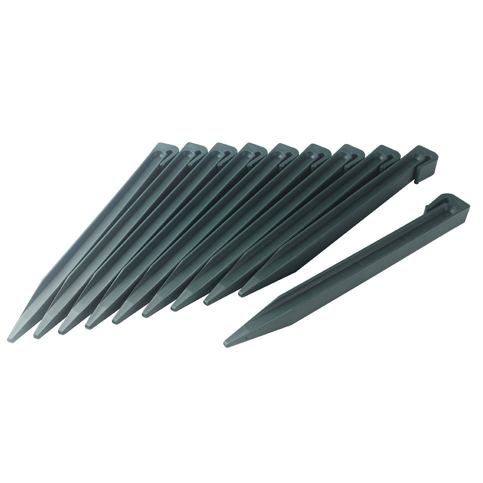 10 Piquets d'ancrage pour bordure - - Willemse