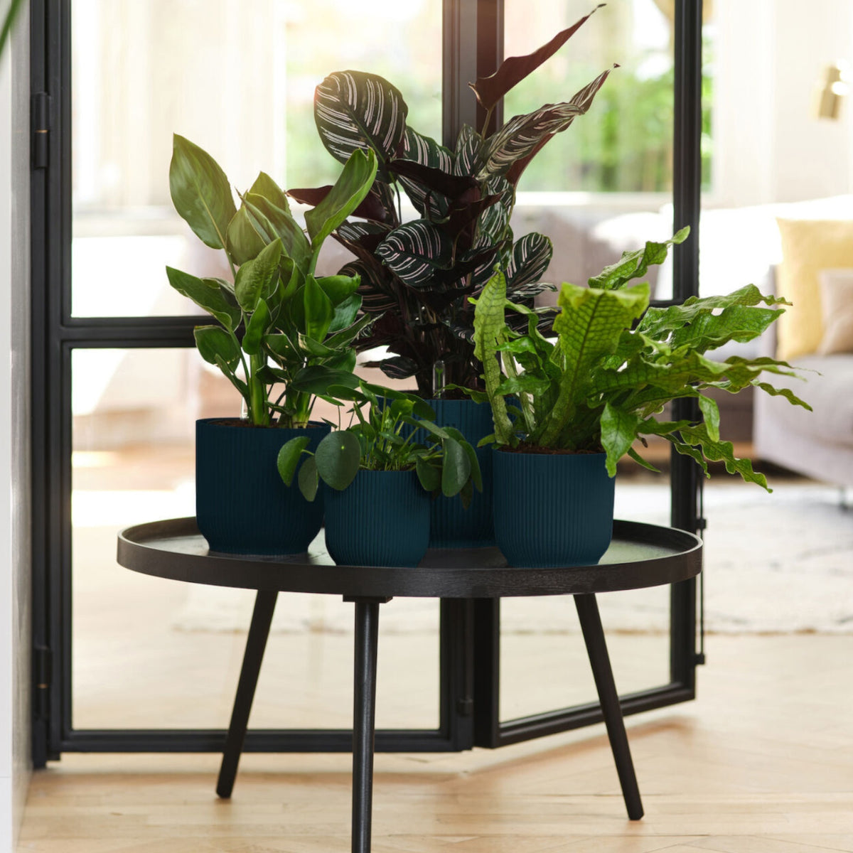 Cache-pot Vibes fold Bleu foncé ELHO - - Willemse