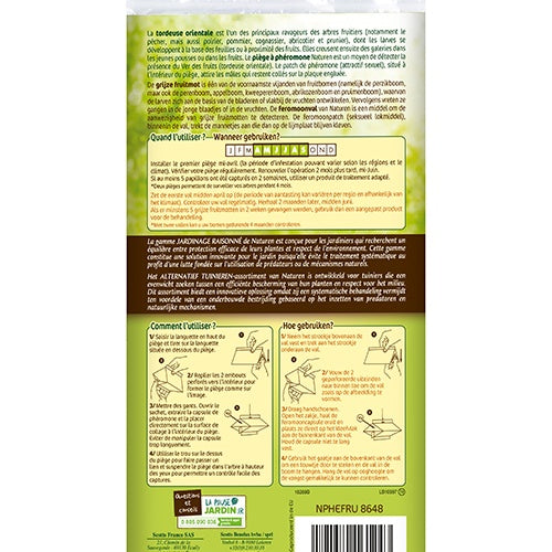 2 Pièges à phéromones - Ver des fruits NATUREN - - Willemse