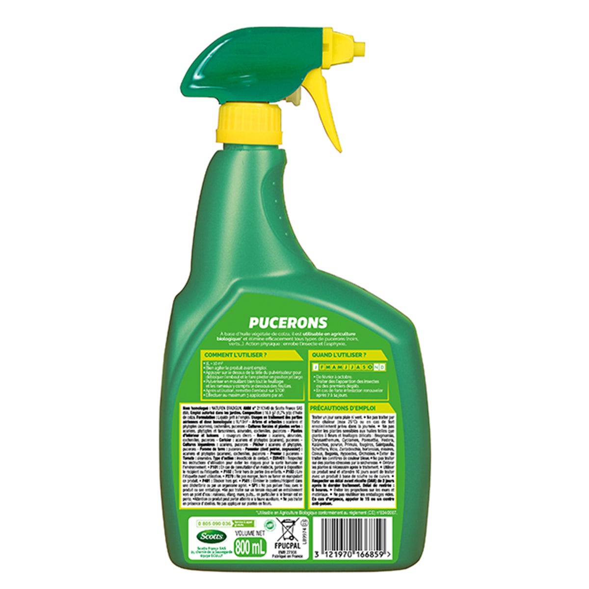 Anti pucerons prêt à l'emploi FERTILIGENE - - Willemse