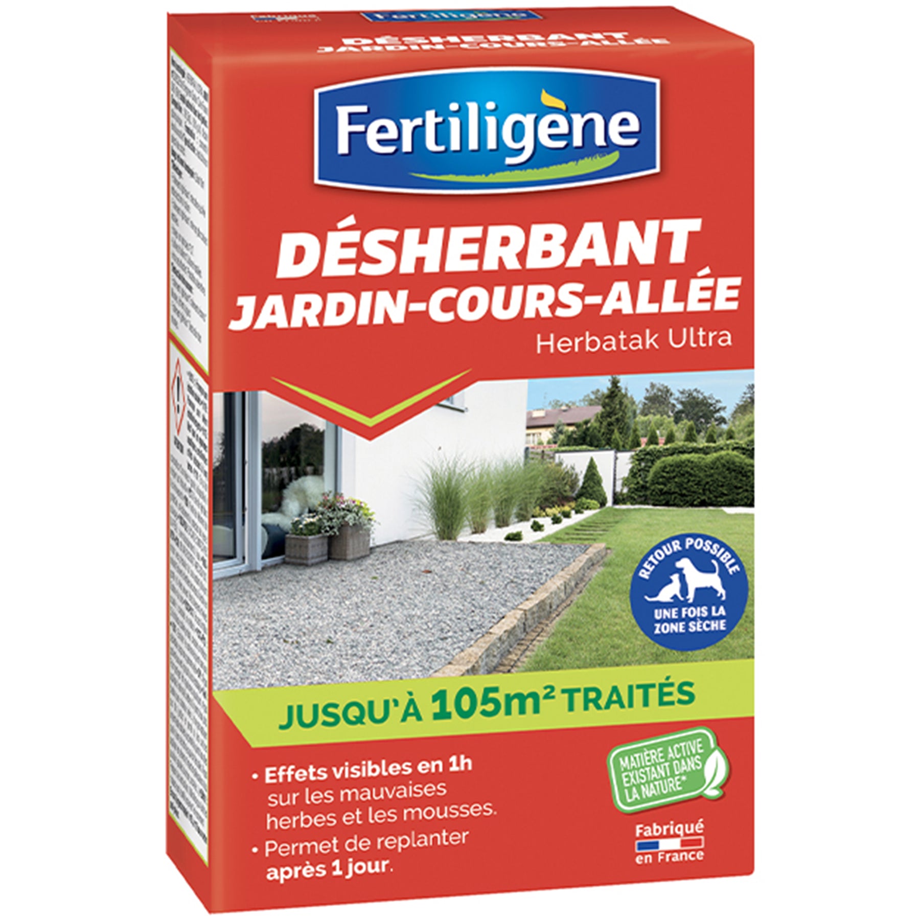 Désherbant jardin-cours-allée FERTILIGENE - 1