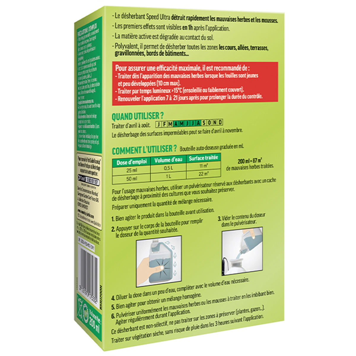 Désherbant concentré ROUND UP - - Willemse