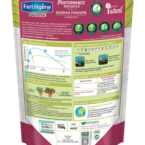 Engrais fraisiers et petits fruits FERTILIGENE - - Willemse