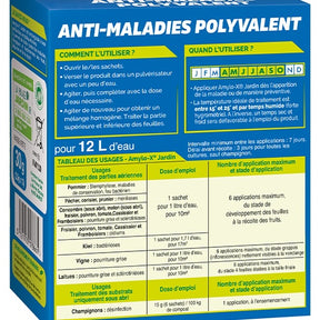 Fongicide anti-maladies polyvalent FERTILIGENE - Engrais et protection