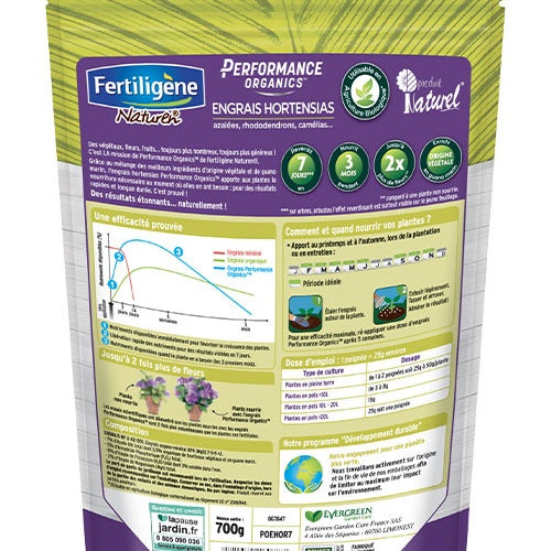 Engrais Hortensias, azalées, rhododendrons, camélias FERTILIGENE - - Willemse