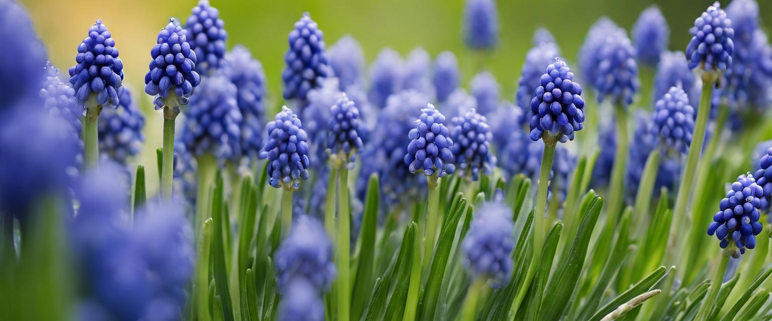 Arrosage Parfait pour des Fleurs Muscaris Épanouies